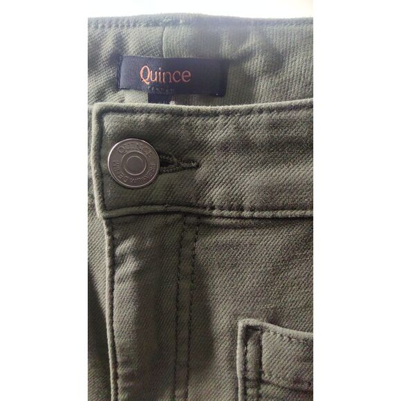 NWT Quince French Terry Wide Leg Pants Faded Cargo 12 - Picture 3 of 3